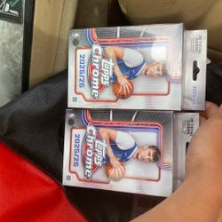 NBA TOPPS CHROME Hanger 2025-2026 