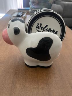 Cow coasters