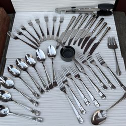 Quality Flatware Silverware Trays Bins Drawer Dividers Tongs