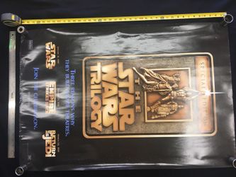 POSTER STAR WARS TRILLOGY