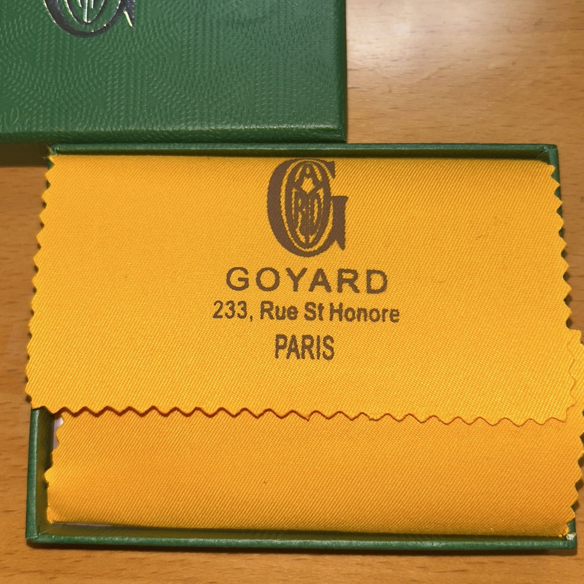 Goyard wallet 