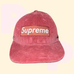 Supreme Corduroy Box Logo Hat (7 1/4)