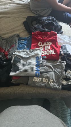 Nike adidas puma and under armor size xl youth and s men