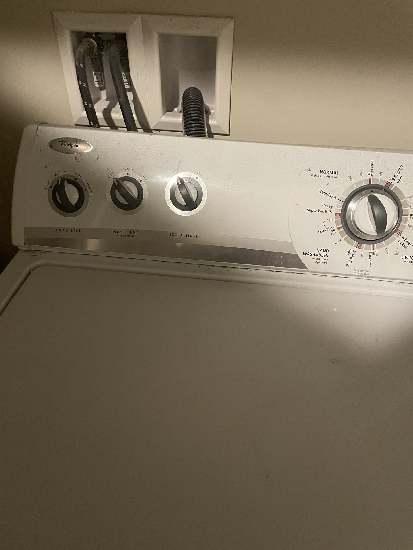 Whirlpool Washer and Dryer