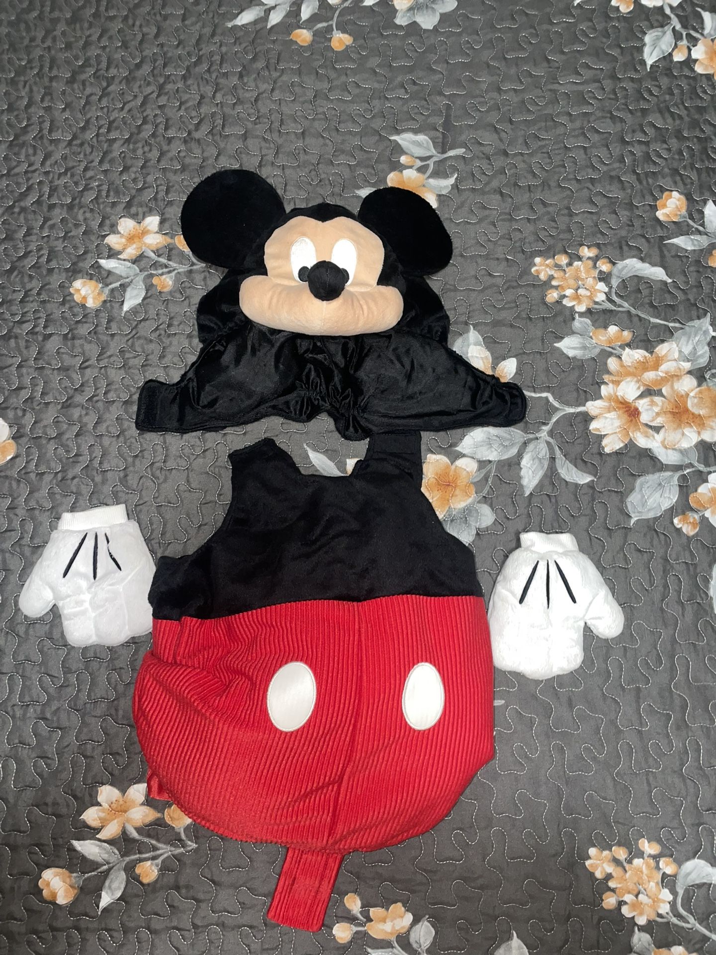 Mickey Mouse For Toddler Suit 12/18 Months ( Could Use For Birthday Part , On Halloween , A Trip To Disney , Etc..) $30