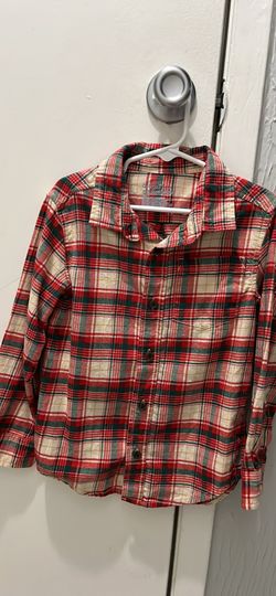 Boys Flannel Shirt Size XS 4/5