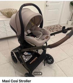 Maxi-cozy baby stroller and car seat