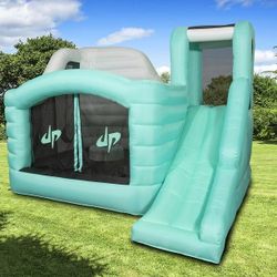 Bounce House - Dude Perfect Ultimate Bounce House Extreme (New In Box ) 9’x12’ with projector screen