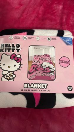 Hello kitty blanket