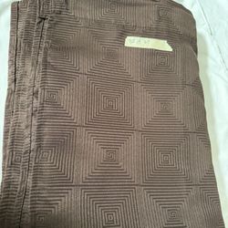 Shower Curtain  Chocolate Brown 72x67”