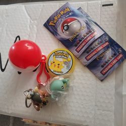 Random Pokemon Toys And Rulebooks For Version 2 And 3