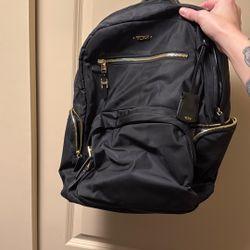 TUMI black Backpack 