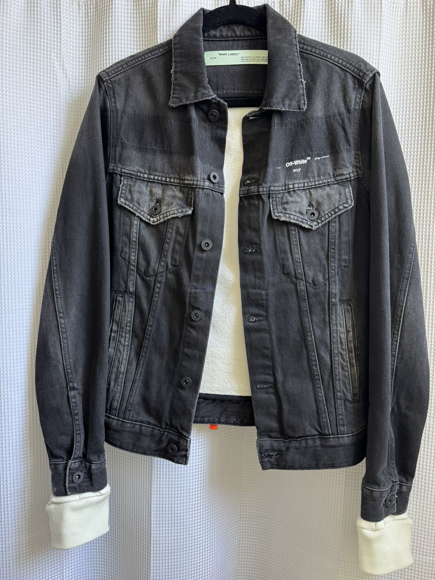 Off-White Impressionism Denim Jacket