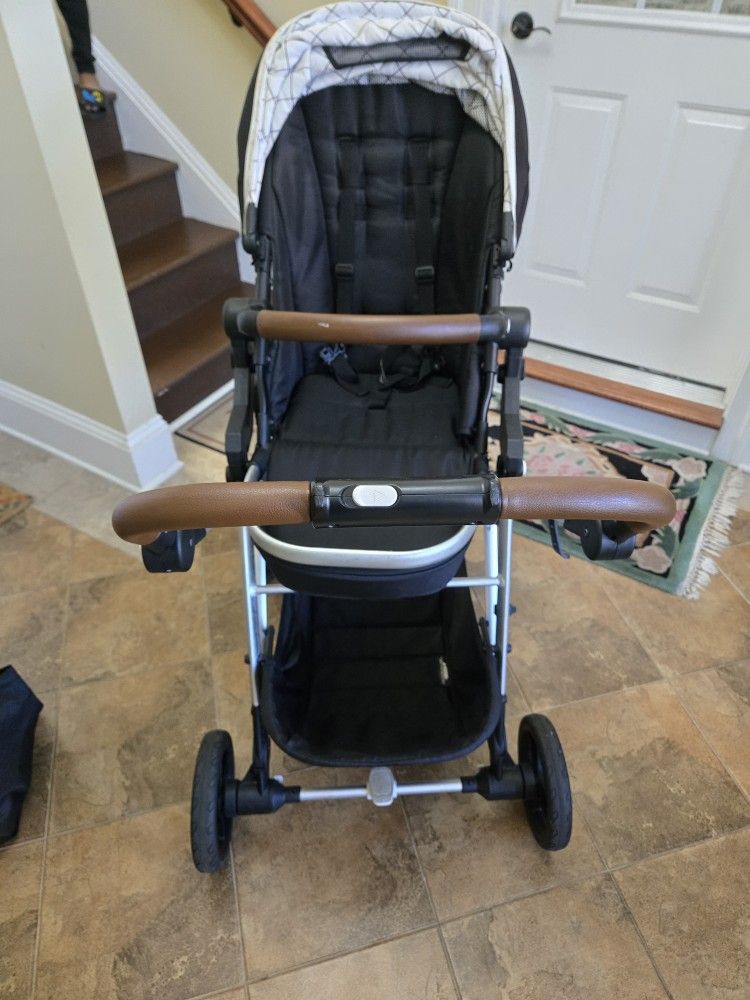 2 Strollers and 1 Car Seat