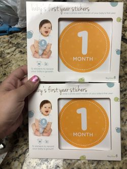Baby’s First Year Stickers