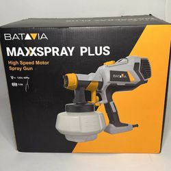 Batavia MAXXSPRAY PLUS Electric Paint Spray Gun High Speed Motor Spray Gun - NEW