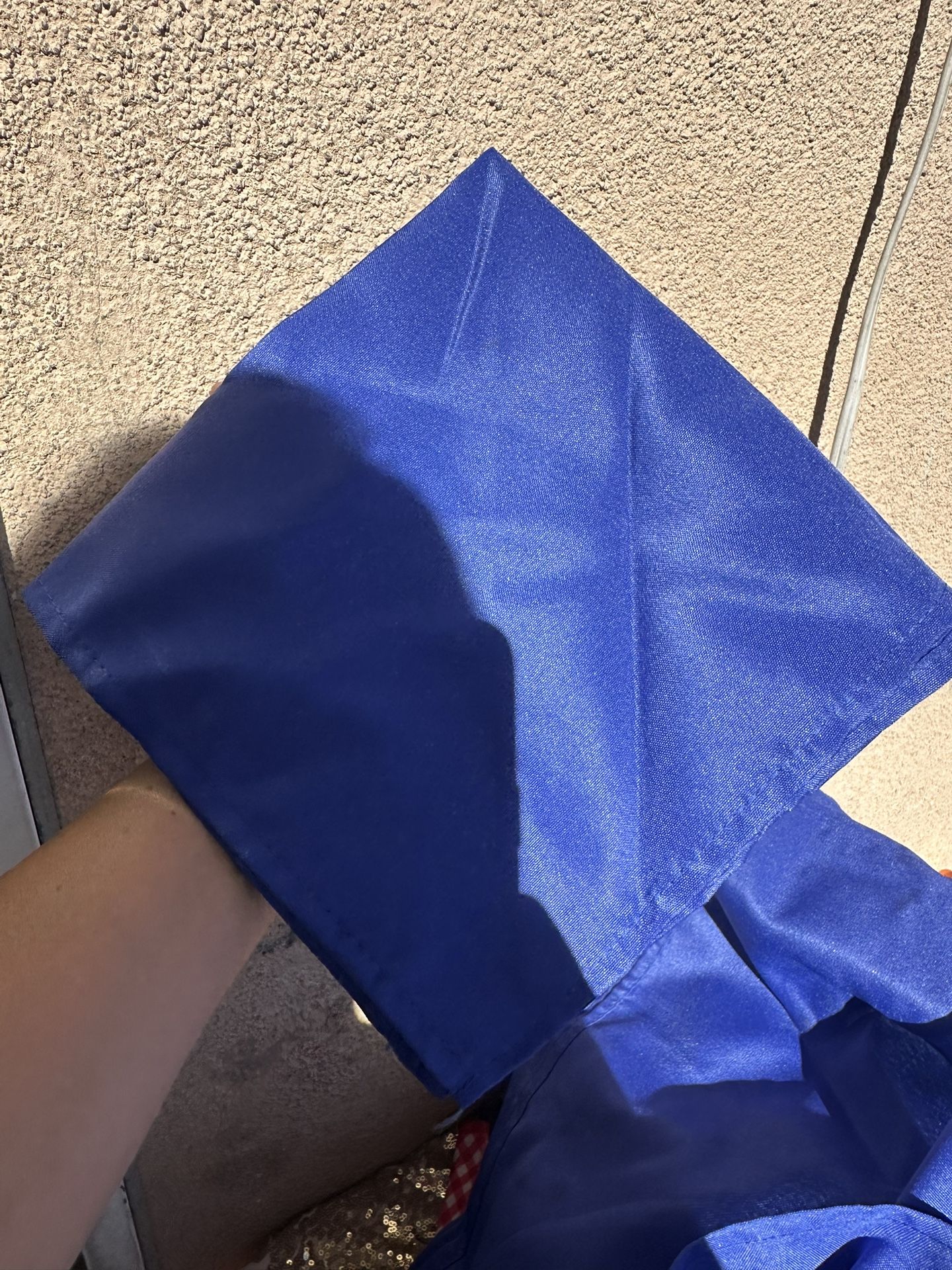 120 Servilletas De Tela Royal Blue