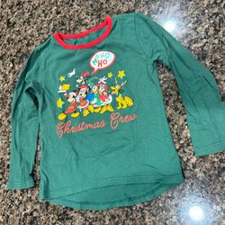 Disney 3t Long Sleeve Shirt 