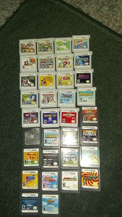 Bunch of 3DS/DS games