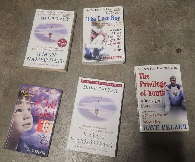 Dave Pelzer Books - $1.00/ea - Macki's Books n More