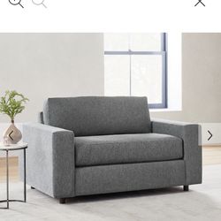 West Elm Urban Twin Sleeper Loveseat – Pull Out Bed – $300