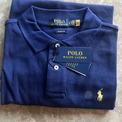 Polo Ralph Lauren Blue Short Sleeve Polo Shirt.