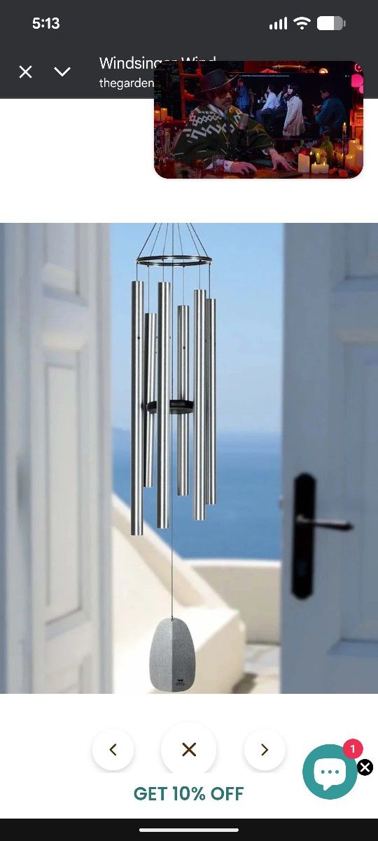 Woodstock Windsinger Chimes Of Orpheus Wind Chime