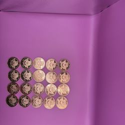 20 1 OZ.  .999 Fine Copper Rounds