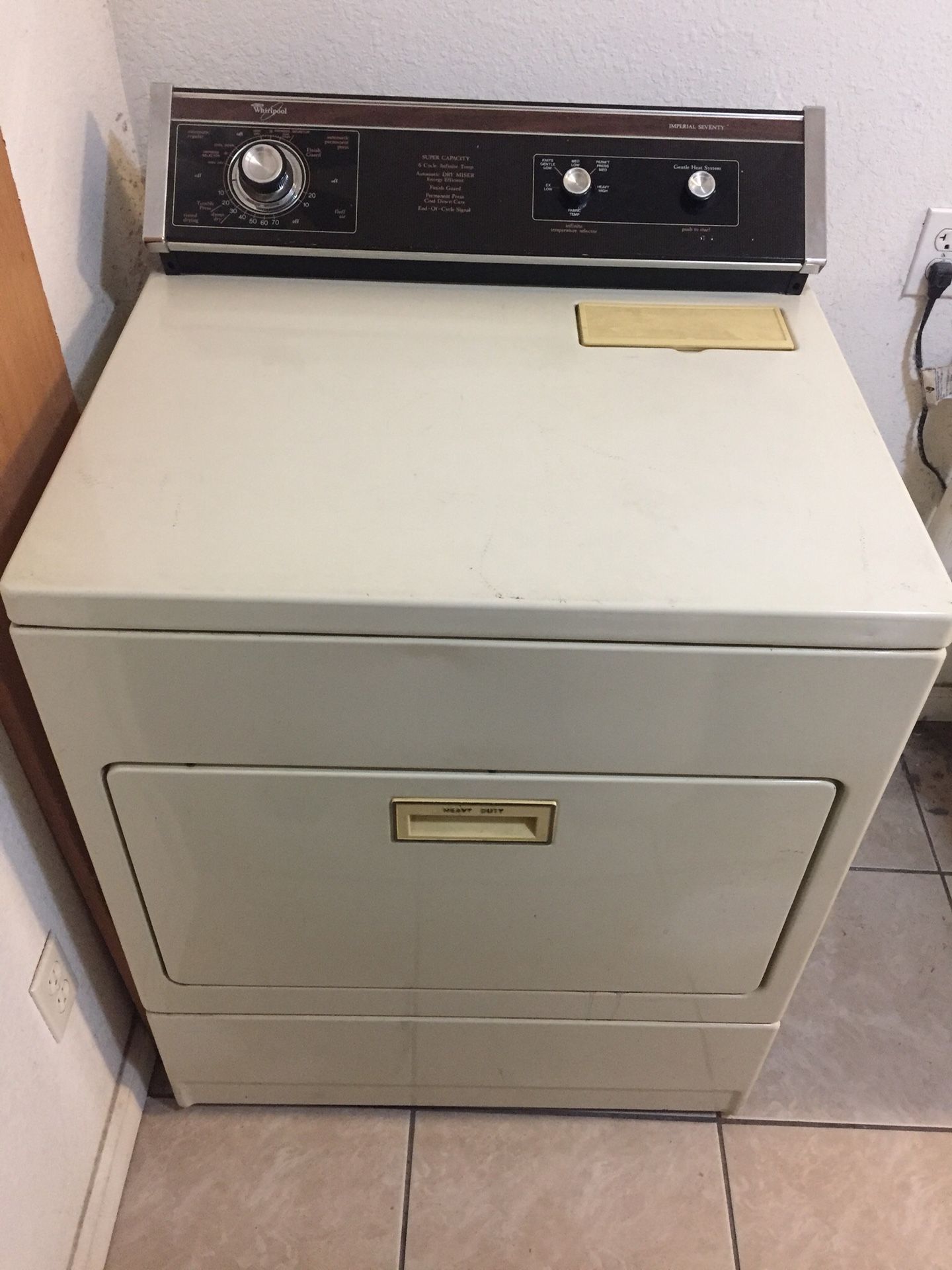 Washer and dryer