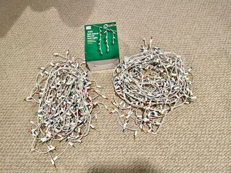 600 Multi-Color LED Icicle Lights - 2 sets of 300