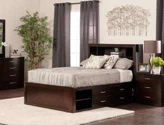 Captains Bed with Nightstand