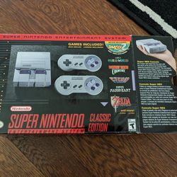 Modded Super Nintendo Mini in box