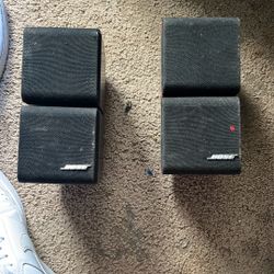 Bose Double Cube Redline Speakers