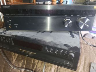 Sony Receiver [top item in first picture only]