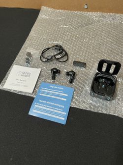Middle Rabbit SW4 Pro Gaming Earbuds W/ Mic Wireless, 2.4G Dongle + Bluetooth Dual Mode, 20ms Low Latency, Compatible W/ PS5, PS4, PlayStation, Deskto