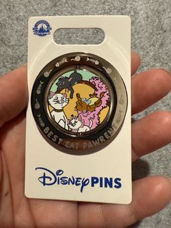 Aristocats “Best Cat Pawrent” spinner pin