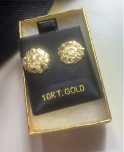 Gold nuggets 10k size L