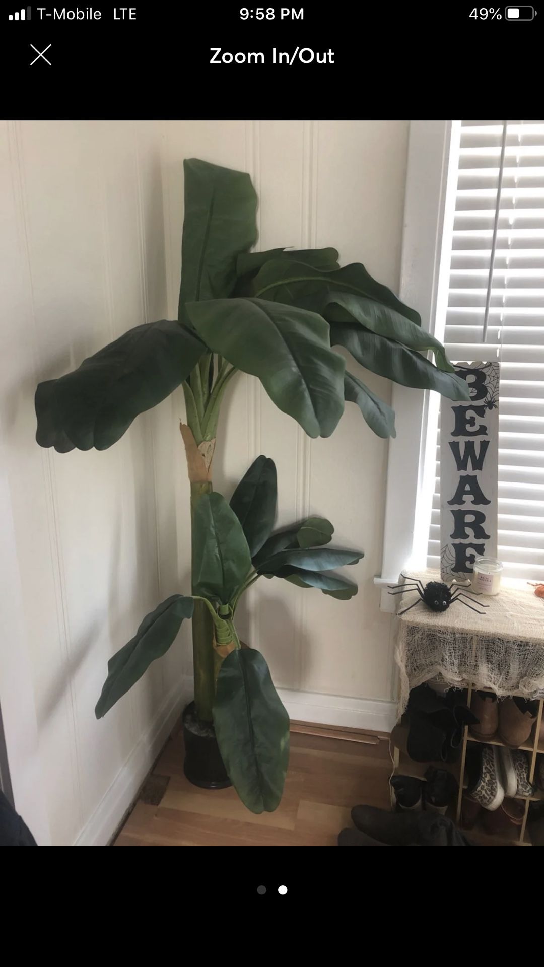 Indoor fake plant