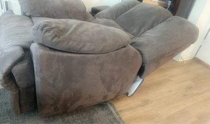 Free project rest suede chair grey