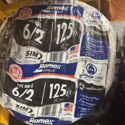 Romex 6/ 2 125ft