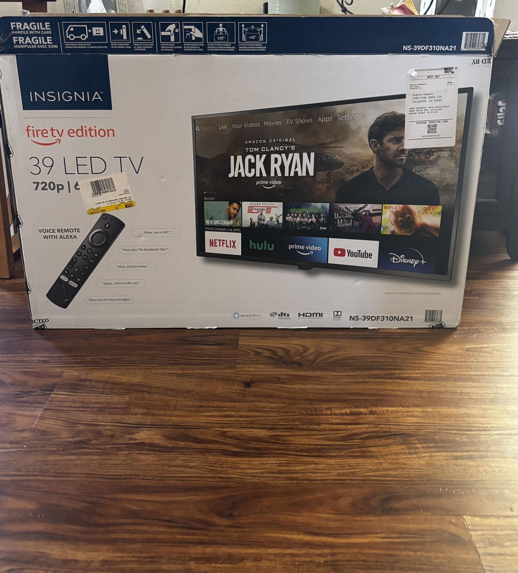 Fire TV 39”