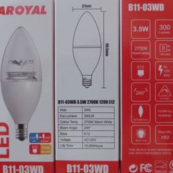Various New LED Light Bulbs at Discounted Prices
