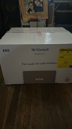 Windmill Whisper Tech  Air conditioner white 8,000 BTU up to 350 sq ft