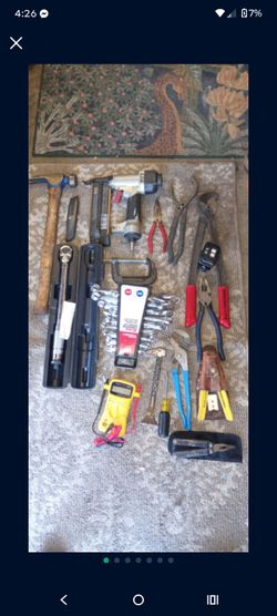 Klein tools & hand tools lot