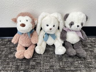 TF small animal panda, rabbit and monkey three combinations - 32cm