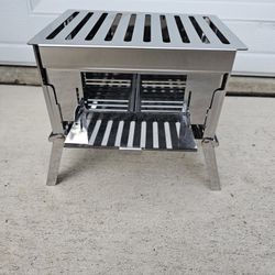 Backpacking Portable Grill Wood Stove