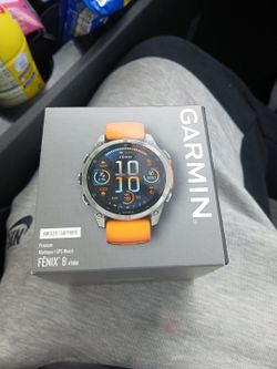 Garmin Fenix 8 47mm Brand New Never Been Used Or Open