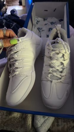 White cheer shoes