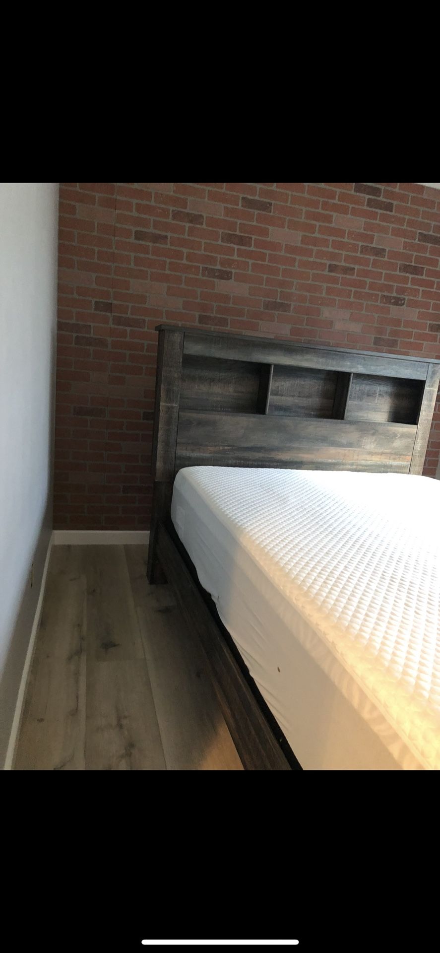 Queen Bed Frame With Shelves And Drawers