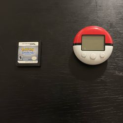 Nintendo DS Pokemon Soulsilver With Pokewalker (Authentic, Tested)